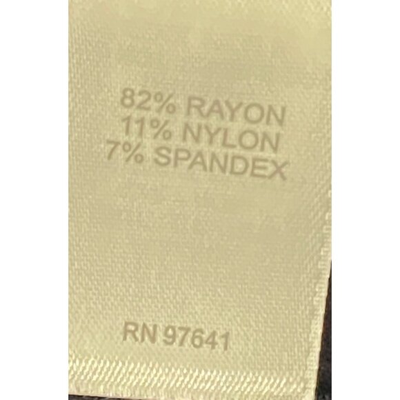 J. Jill Wearever Collection Womens pull on ponte knit Navy Wide Leg Pants Size M - Picture 5 of 8